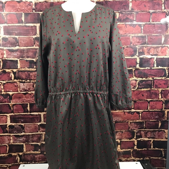 Lands End Canvas Dress vintage look cherries 🍒 - Picture 3 of 8